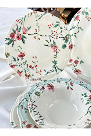 Kosova Yemek Takımı 24 Parça 6 Kişilik Bellora