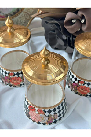 Floral 3'lü Baharatlık