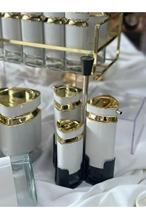 Beyaz 24 Parça Mutfak Seti