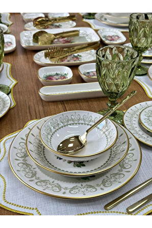 Yemek&Kahvaltı Seti 104 Parça 6 Kişilik Glorya