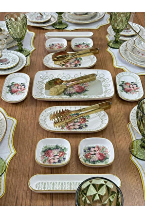 Yemek&Kahvaltı Seti 104 Parça 6 Kişilik Glorya