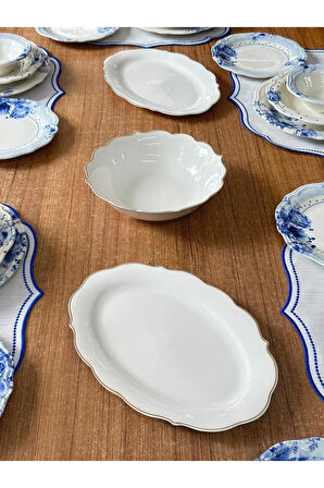 Yemek Takımı 33 Parça 6 Kişilik Bluemelia