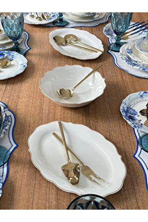 Yemek Takımı 86 Parça 6 Kişilik Bluemelia