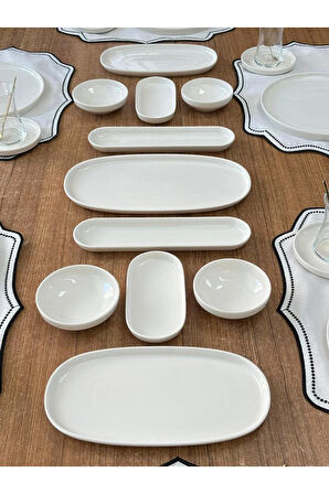 Kahvaltı Takımı 41 Parça 6 Kişilik Porselen
