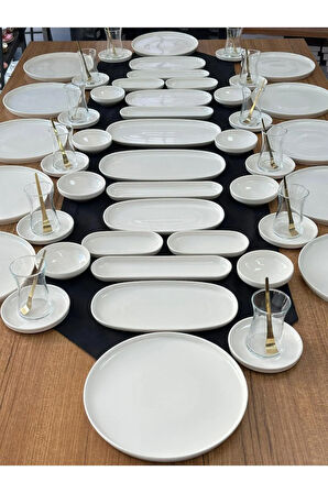 Kahvaltı Takımı 70 Parça 12 Kişilik Porselen