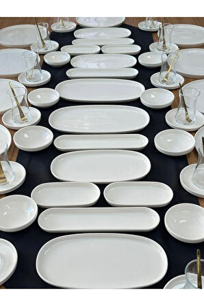 Kahvaltı Takımı 70 Parça 12 Kişilik Porselen