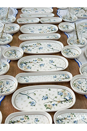 Kahvaltı Takımı 82 Parça 12 Kişilik Fly / Porselen / Sofra / Sunum