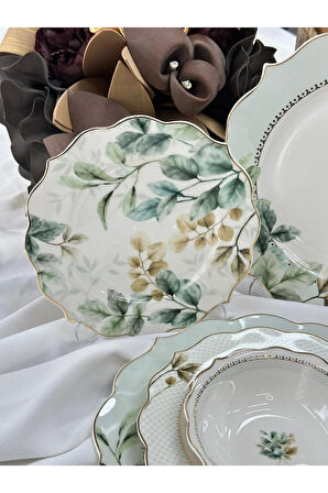 Yemek Takımı 24 Parça 6 Kişilik Begonia