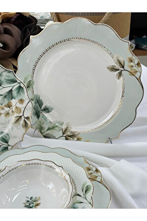 Yemek Takımı 24 Parça 6 Kişilik Begonia