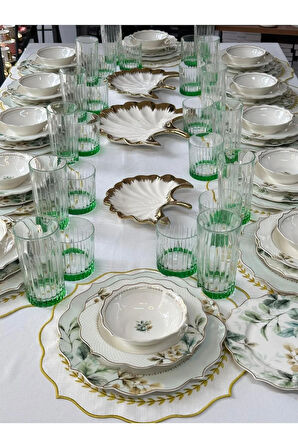 Yemek Takımı 87 Parça 12 Kişilik Begonia