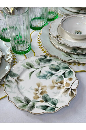 Yemek Takımı 87 Parça 12 Kişilik Begonia