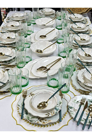 Yemek Takımı 181 Parça 12 Kişilik Begonia