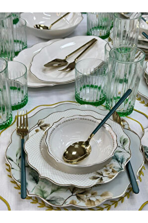 Yemek Takımı 181 Parça 12 Kişilik Begonia