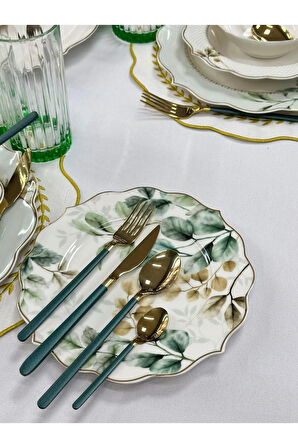 Yemek Takımı 92 Parça 6 Kişilik Begonia