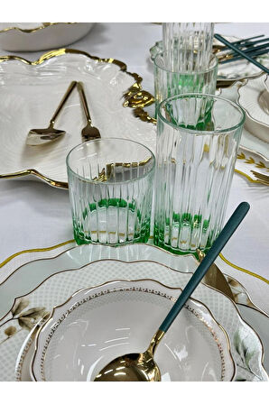 Yemek Takımı 92 Parça 6 Kişilik Begonia Lüx