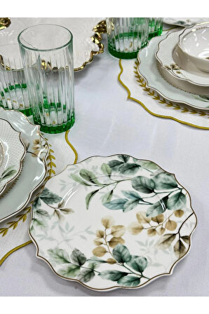 Yemek Takımı 45 Parça 6 Kişilik Begonia