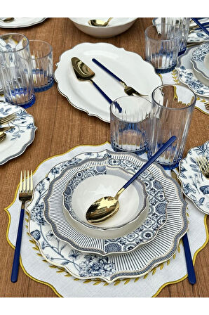 Yemek Takımı 92 Parça 6 Kişilik Fancy