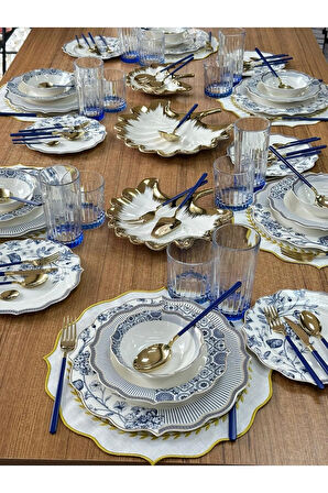 Yemek Takımı 92 Parça 6 Kişilik Fancy Lüx