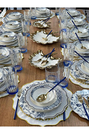 Yemek Takımı 176 Parça 12 Kişilik Fancy