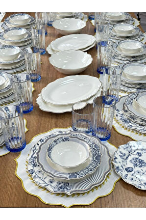 Yemek Takımı 90 Parça 12 Kişilik Fancy