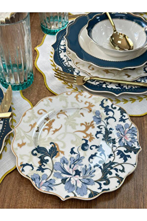 Yemek Takımı 176 Parça 12 Kişilik Azur