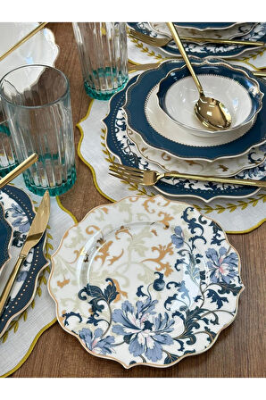 Yemek Takımı 179 Parça 12 Kişilik Azur