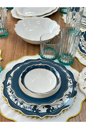 Yemek Takımı 90 Parça 12 Kişilik Azur