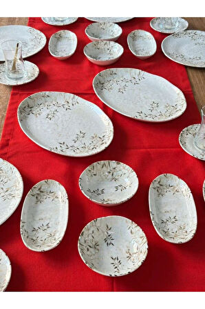 Kahvaltı Takımı 34 Parça 6 Kişilik Elit