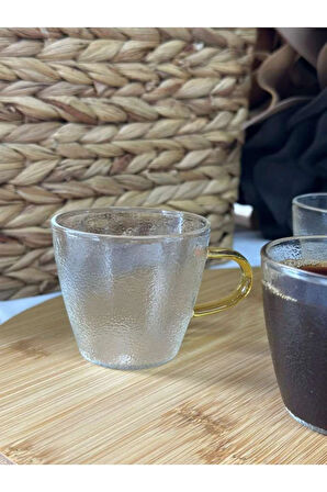 Çay / Kahve / Espresso Cam Bardak Fincan 6'lı 110 ml