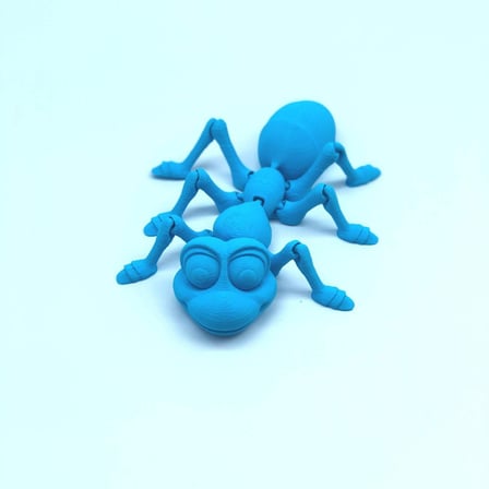 3D Hareketli Karınca Figürlü Oyuncak - Mavi