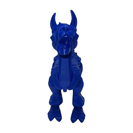 3D Hareketli Oyuncak Lama - Lacivert