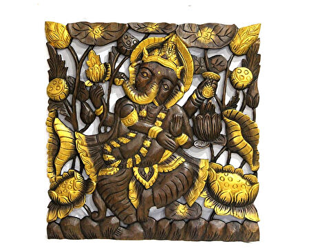 MDB Ahşap Duvara Asmalı El Oyması Pano