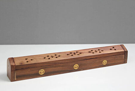 MDB Ahşap Maun Tabut Tütsülük Model 2