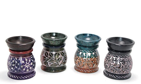 MDB Obsidian Taşı Buhurdanlık Model 4