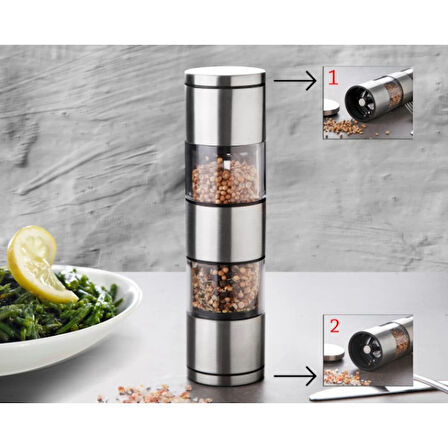 MDB 2'si 1 Arada Akrilik El Değirmeni