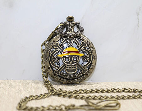 MDB One Piece Tasarımlı Köstekli Saat