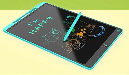 MDB Çocuklar İçin Eğitici Renkli Çizim Tableti 10 İnç