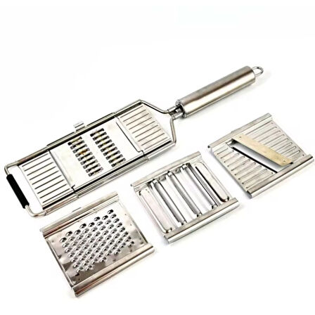 MDB Paslanmaz Çelik 4'lü Set El Rendesi