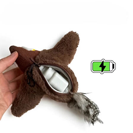 MDB Şarjlı Peluş Uçan Kuş Oyuncak