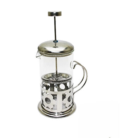 MDB Çelik Kulplu Cam French Press - 350 ml