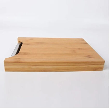 MDB Pratik Tepsili Ahşap Kesme Tahtası