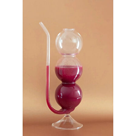 MDB Pipetli Boğumlu Cam Bardak