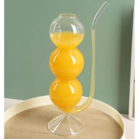 MDB Pipetli Boğumlu Cam Bardak