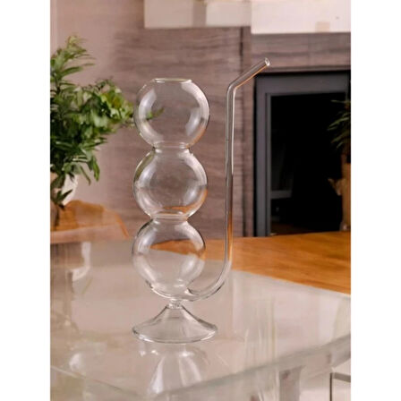 MDB Pipetli Boğumlu Cam Bardak