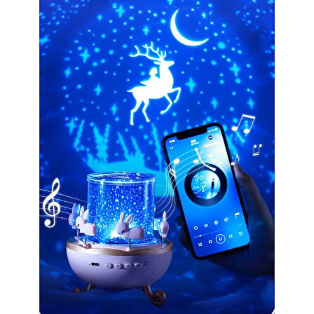 MDB Tavşan Atlıkarınca Multifonksiyon Projektör