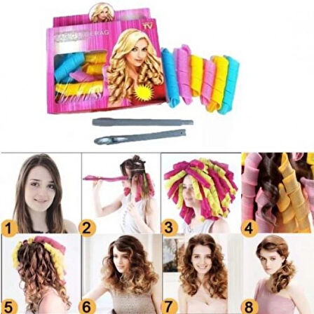 MDB Saç Bigudisi 18 Adet - Magic Leverage