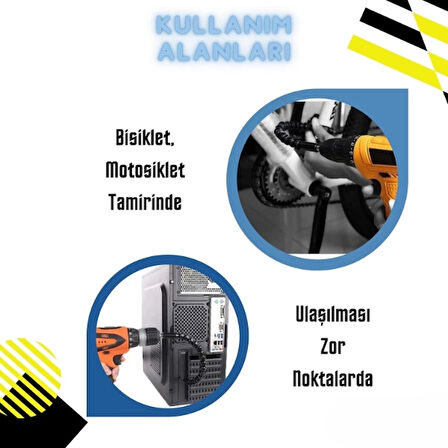 MDB Esnek Şaftlı Tornavida Ucu Seti