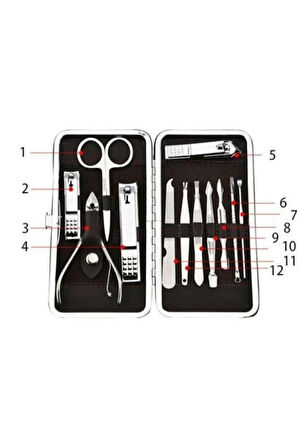 MDB Manikür Seti 12 Parça