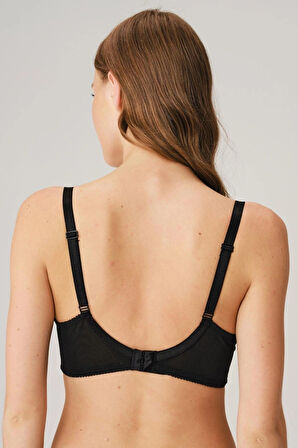 MDB MdbShop Balenli Desteksiz Dolgusuz Toparlayıcı Dantelli Küçültücü Sütyen