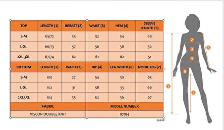 MDB Kadın Uzun Kollu Yuvarlak Yakalı Kaz Ayağı Detaylı Viskon Iki Iplik Bluz Ve Pantolon Ikili Takım